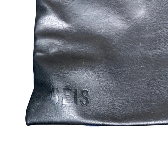 BEIS Midnight Black snap in Toiletry storage Bag - Picture 3 of 5